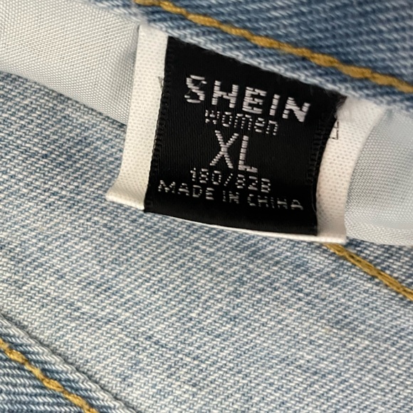 Shein Ripped Jean Shorts XL - Picture 3 of 5